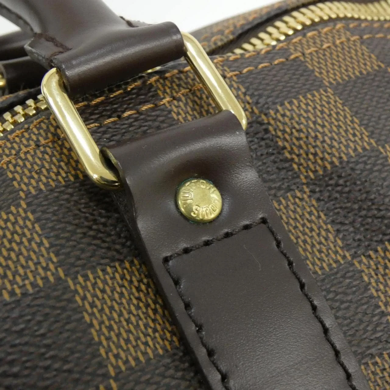 LOUIS VUITTON Keepall N41427 Boston Damier Black Damier Rank A - Thumbnail 4