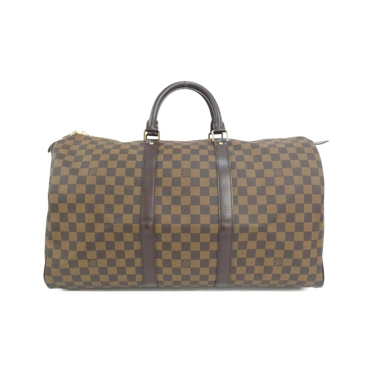 LOUIS VUITTON Keepall N41427 Boston Damier Black