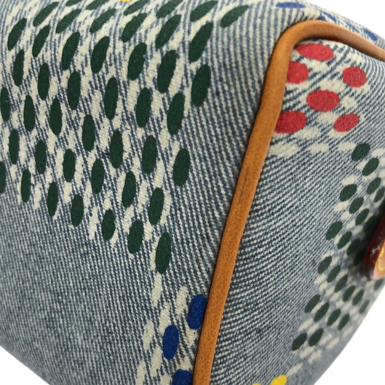 LOUIS VUITTON Speedy N00136 波士頓包 牛仔布 Multicolor 牛仔布 中古品A - 縮圖 2