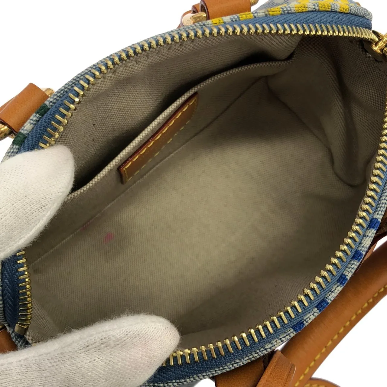 LOUIS VUITTON Speedy N00136 波士頓包 牛仔布 Multicolor 牛仔布 中古品A - 縮圖 9