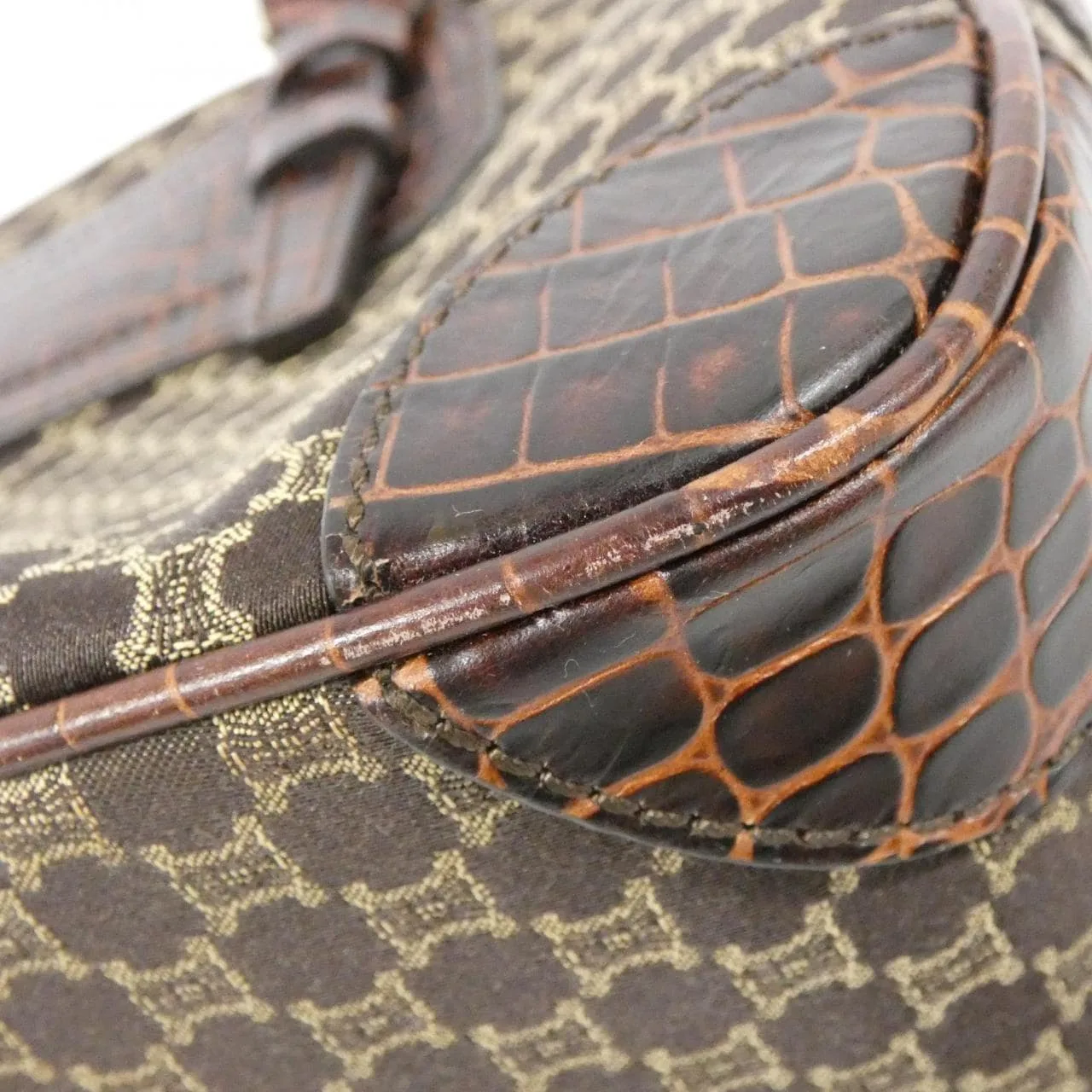 CELINE Boogie Handbag Canvas 2