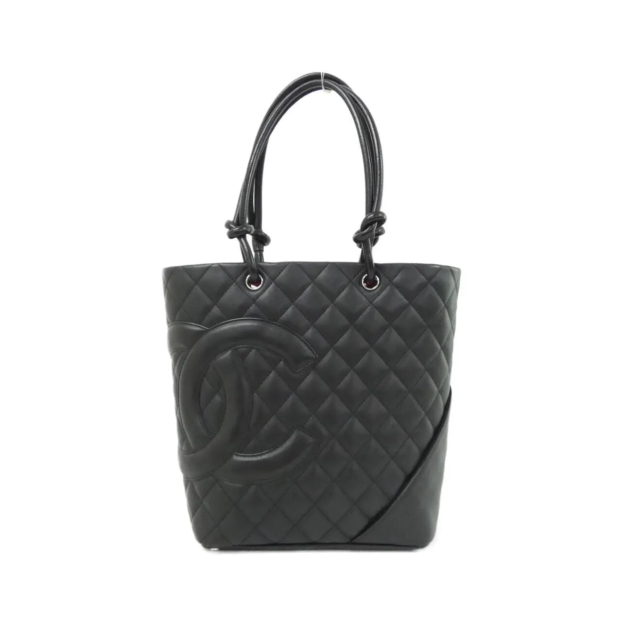 CHANEL Cambon 25167 Handbag Black