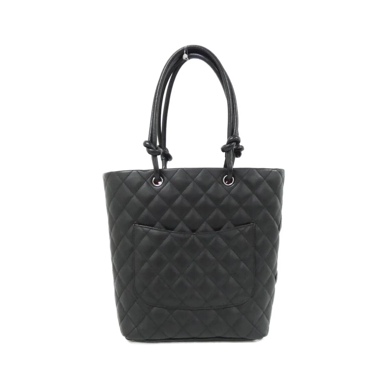 CHANEL Cambon 25167 Handbag 黑色 中古品A - 縮圖 2