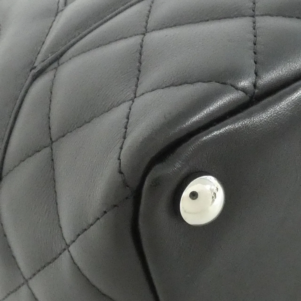 CHANEL Cambon 25167 Handbag 黑色 中古品A - 縮圖 3