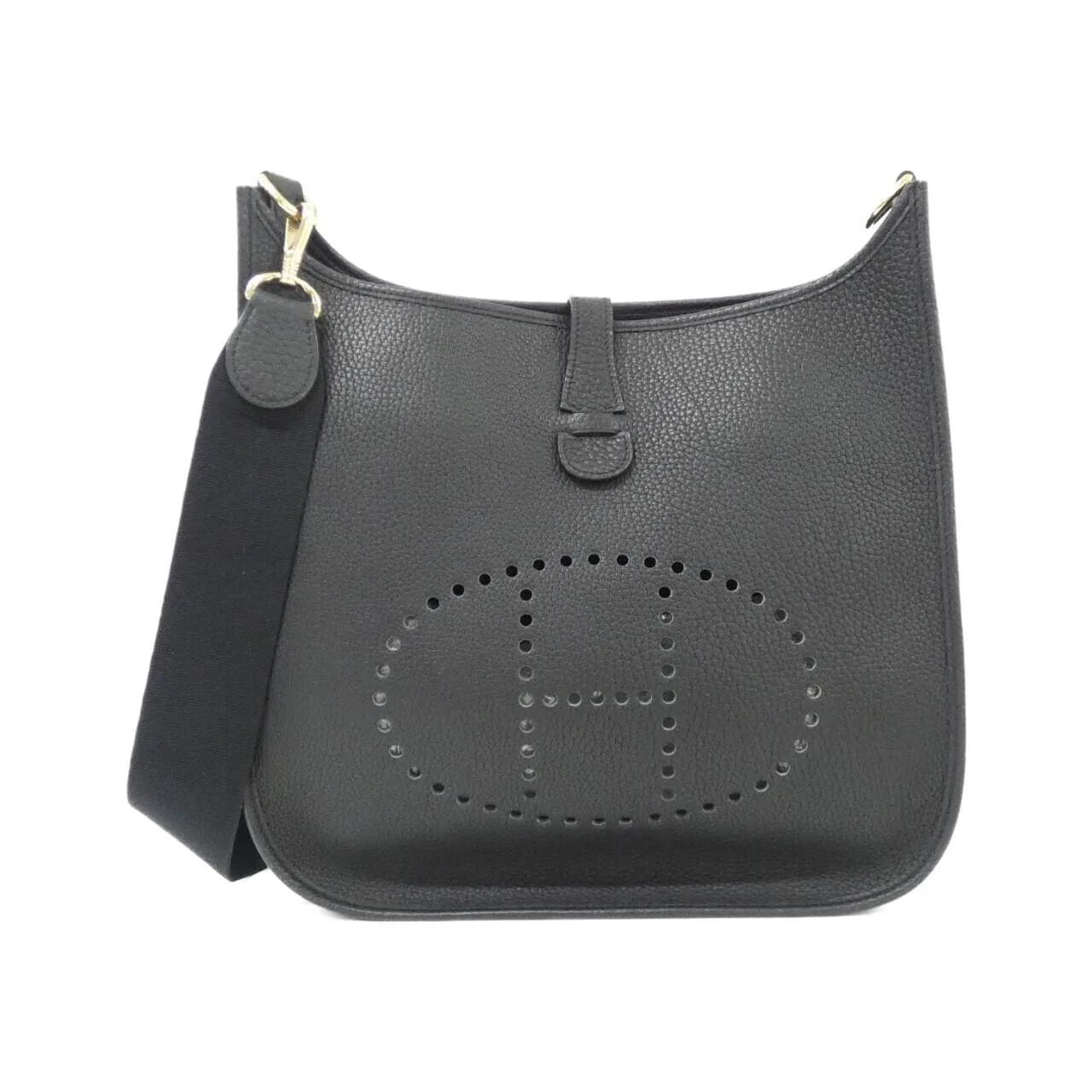 HERMES Evelyne Shoulder Black