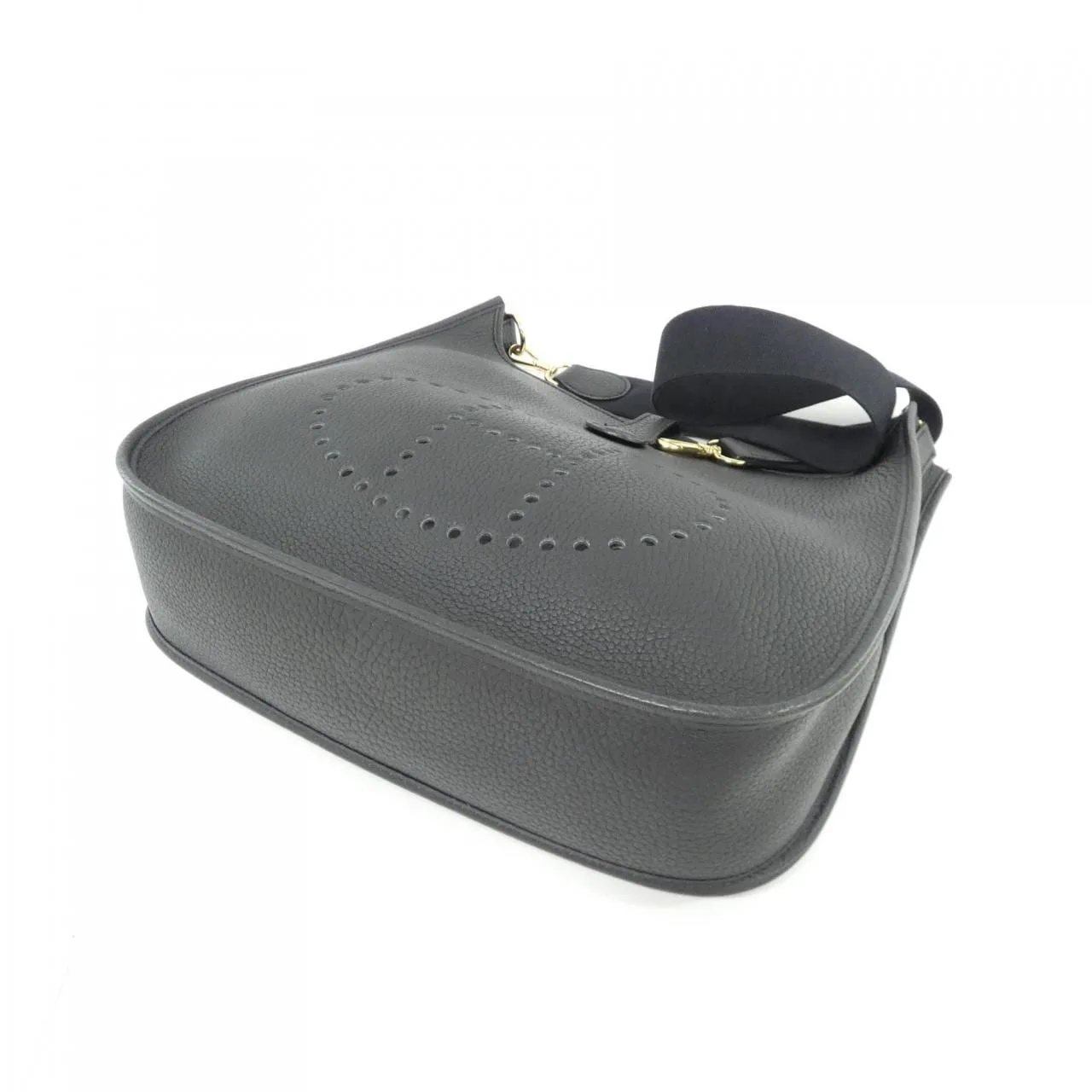 HERMES Evelyne Shoulder Black Rank A - Thumbnail 3