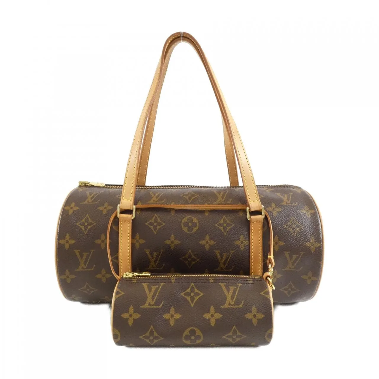 LOUIS VUITTON Papillon M51385 Handbag Monogram Black