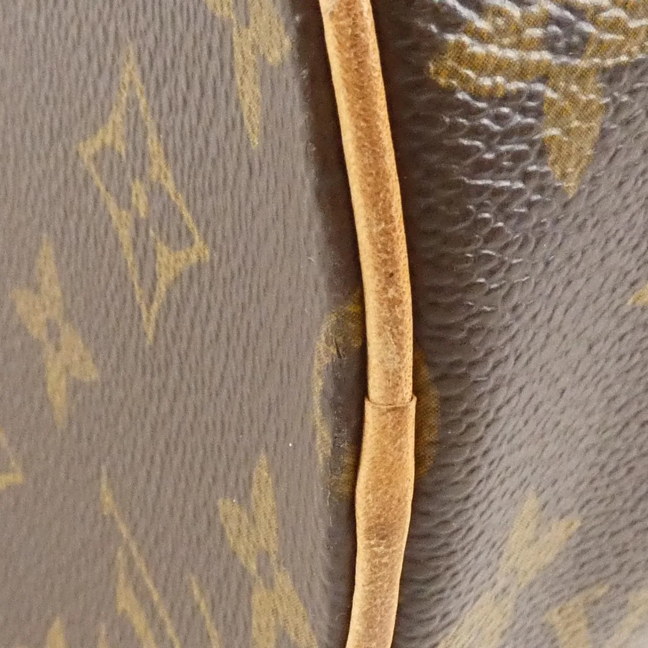 LOUIS VUITTON Papillon M51385 Handbag Monogram Black Monogram Rank B - Thumbnail 3