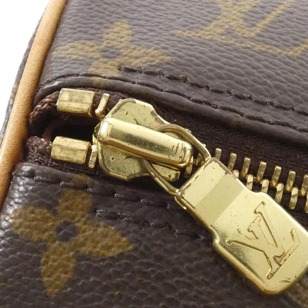 LOUIS VUITTON Papillon M51385 Handbag Monogram Black Monogram Rank B - Thumbnail 5