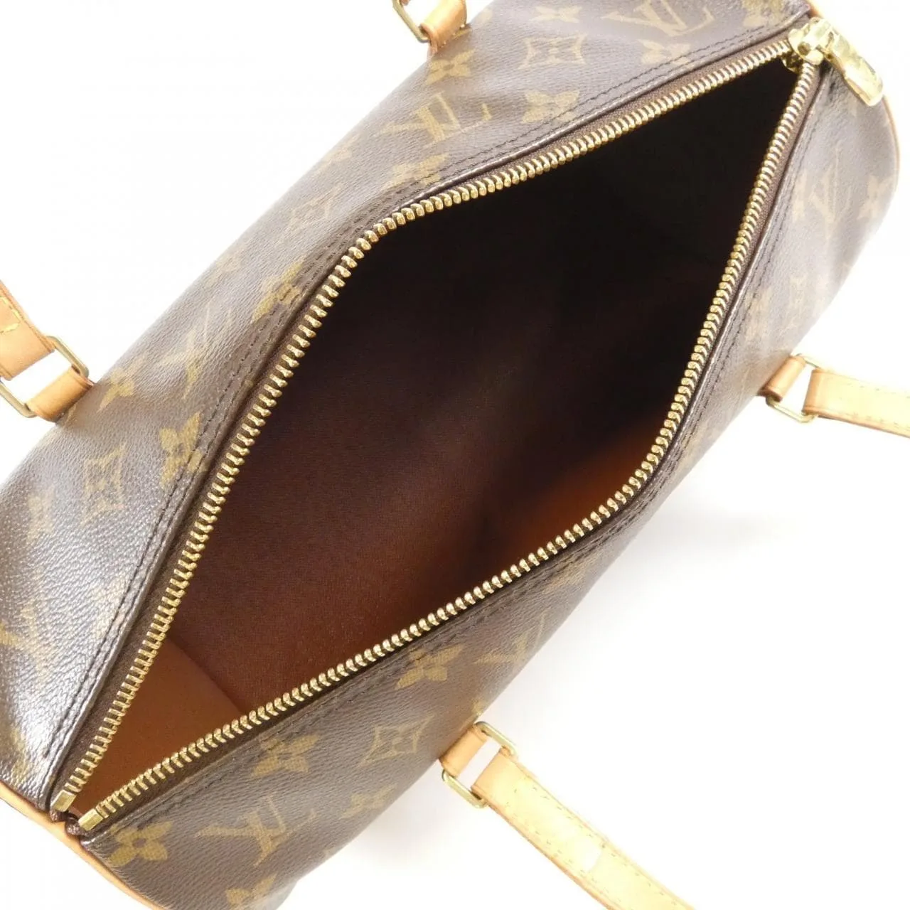 LOUIS VUITTON Papillon M51385 Handbag Monogram Black Monogram Rank B - Thumbnail 8