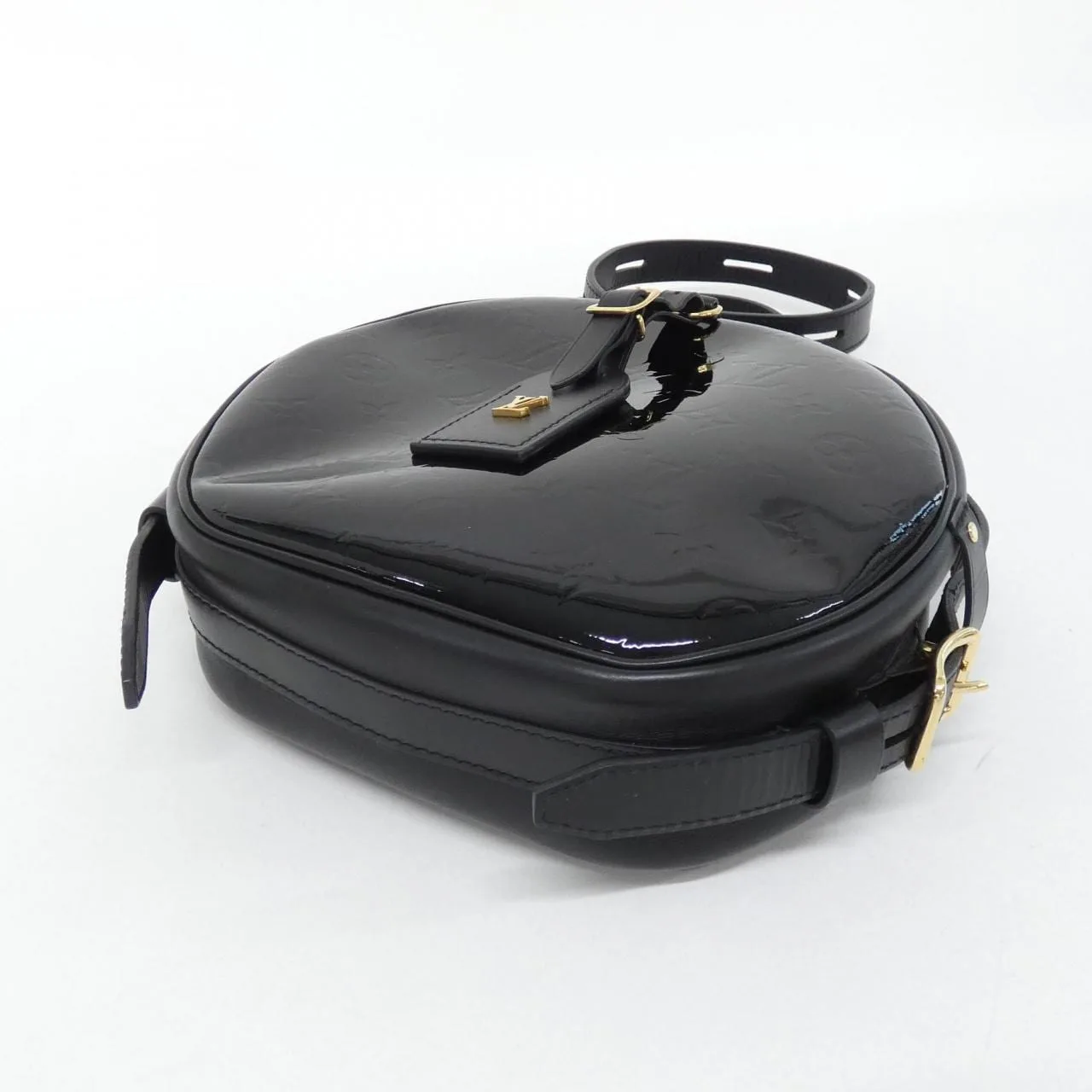 LOUIS VUITTON M53999 肩背包 Vernis 漆皮 黑色 Vernis 中古品A - 縮圖 3