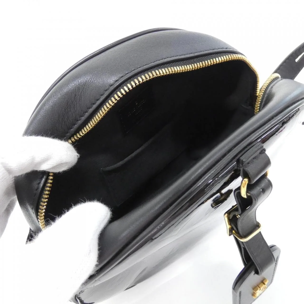 LOUIS VUITTON M53999 肩背包 Vernis 漆皮 黑色 Vernis 中古品A - 縮圖 6