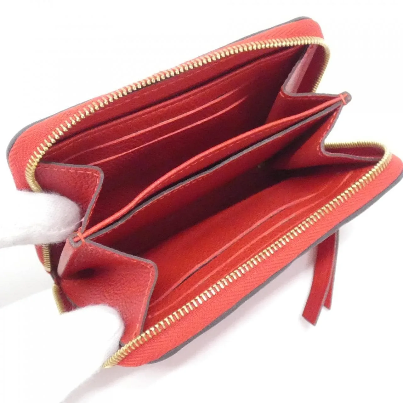 LOUIS VUITTON M60740 散紙包 Monogram 黑色 Monogram 中古品A - 縮圖 5