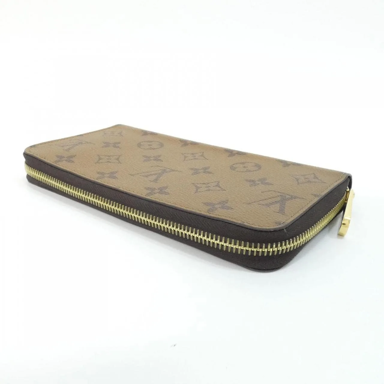 LOUIS VUITTON M82444 Wallet Monogram 黑色 Monogram 中古品A - 縮圖 2