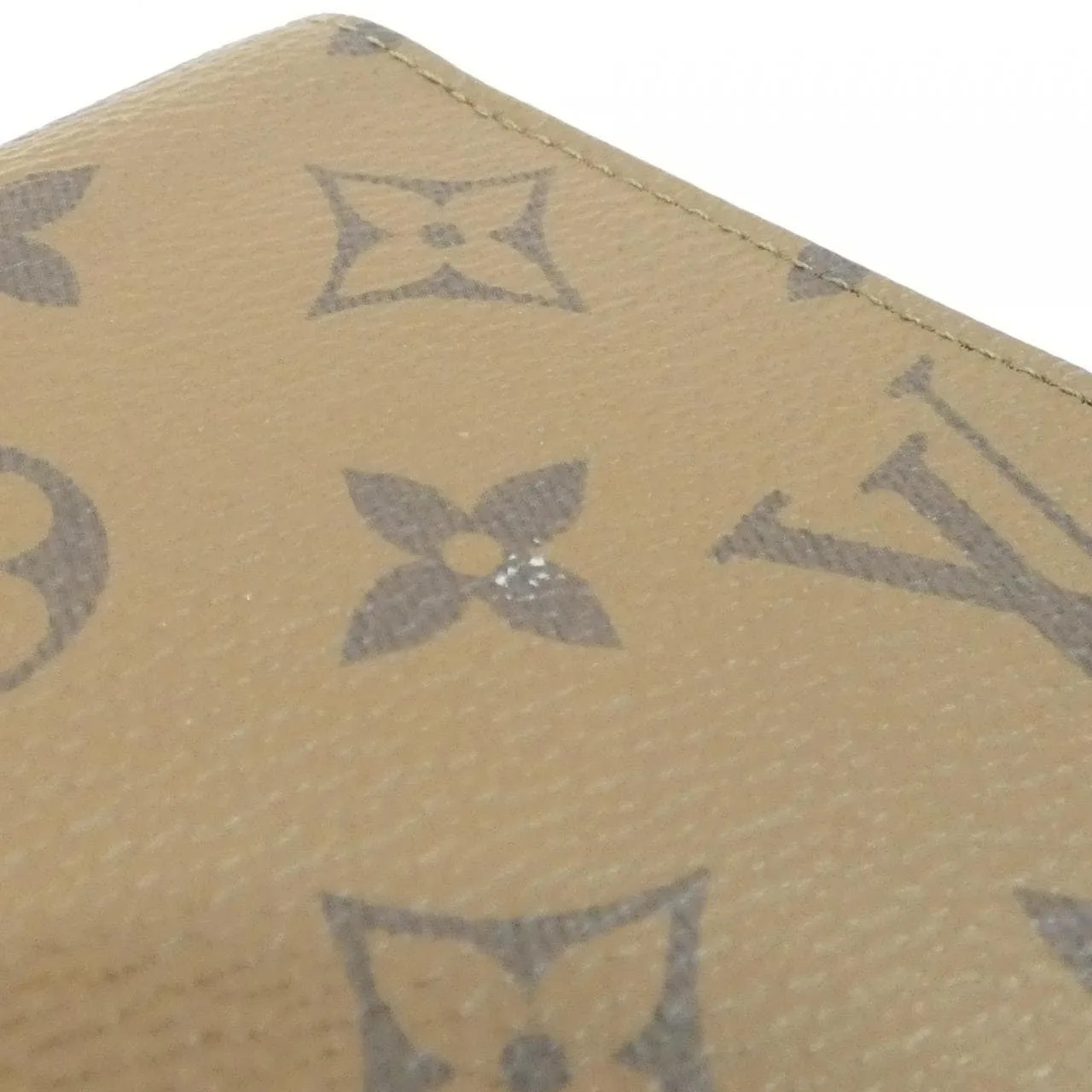 LOUIS VUITTON M82444 Wallet Monogram 黑色 Monogram 中古品A - 縮圖 4