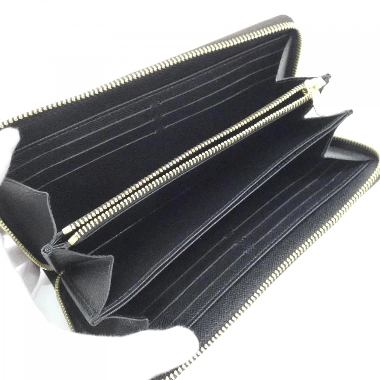 LOUIS VUITTON M82444 Wallet Monogram 黑色 Monogram 中古品A - 縮圖 5