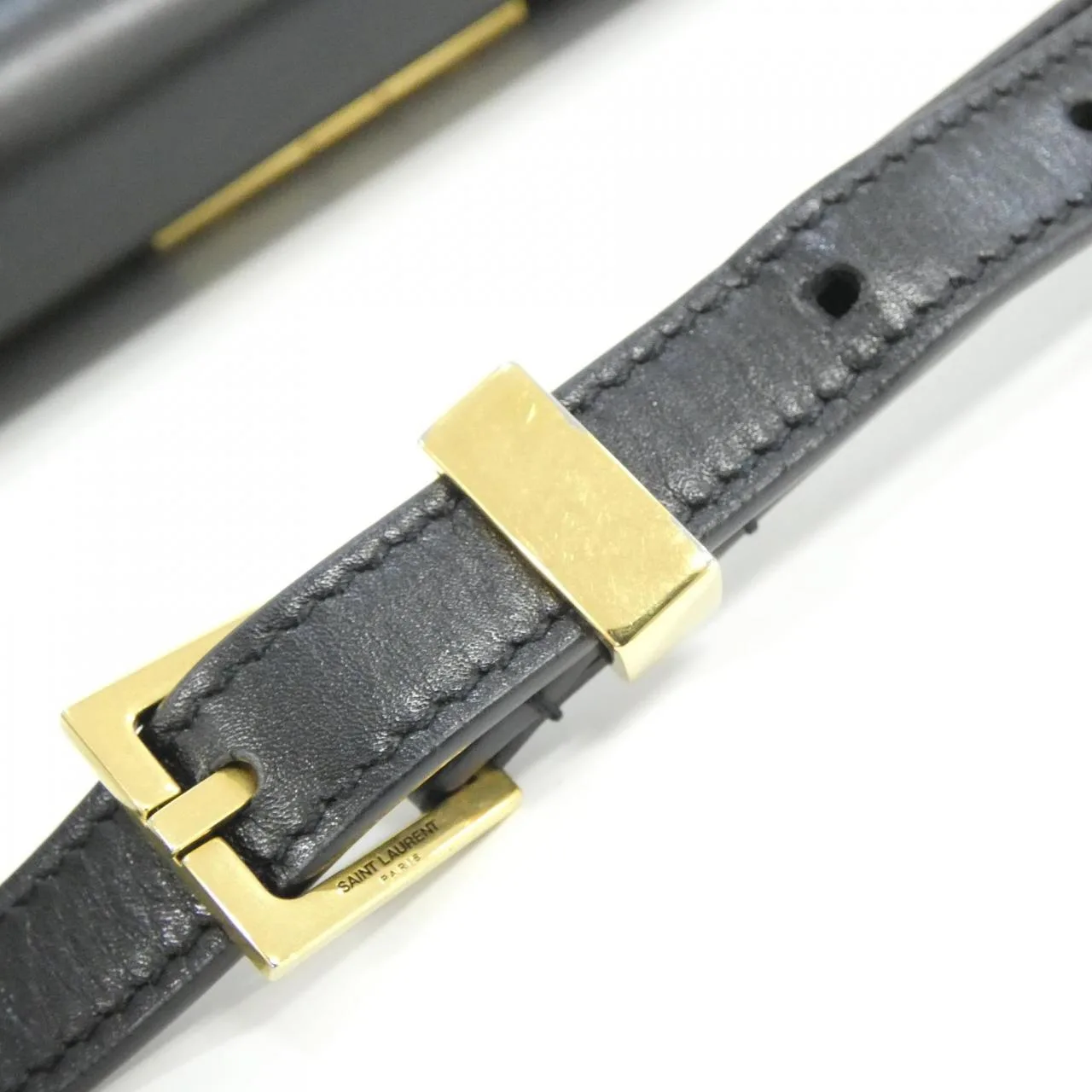 SAINT LAURENT 675626 0SX0W 肩背包 黑色 中古品A - 縮圖 8