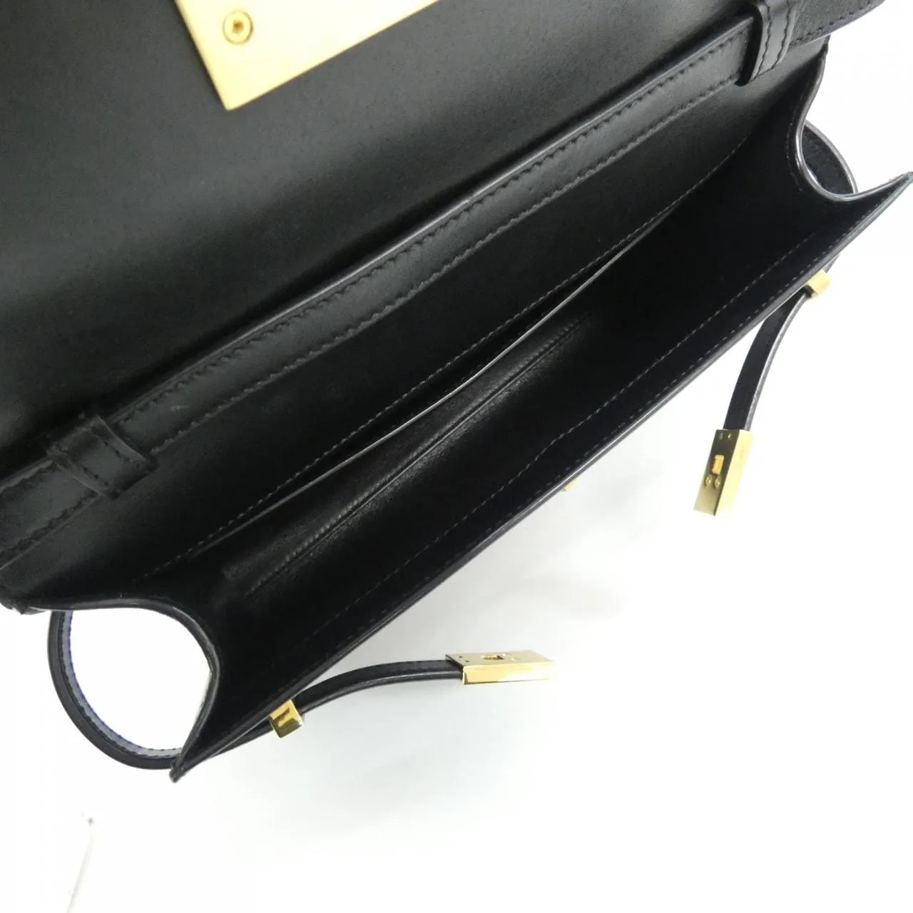 SAINT LAURENT 675626 0SX0W 肩背包 黑色 中古品A - 縮圖 9