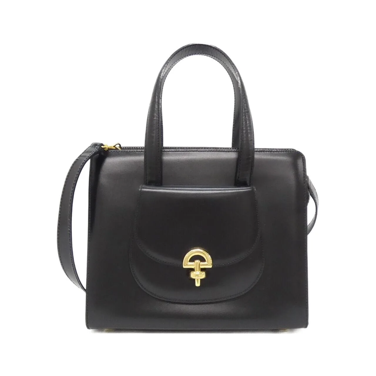 CELINE Handbag Leather