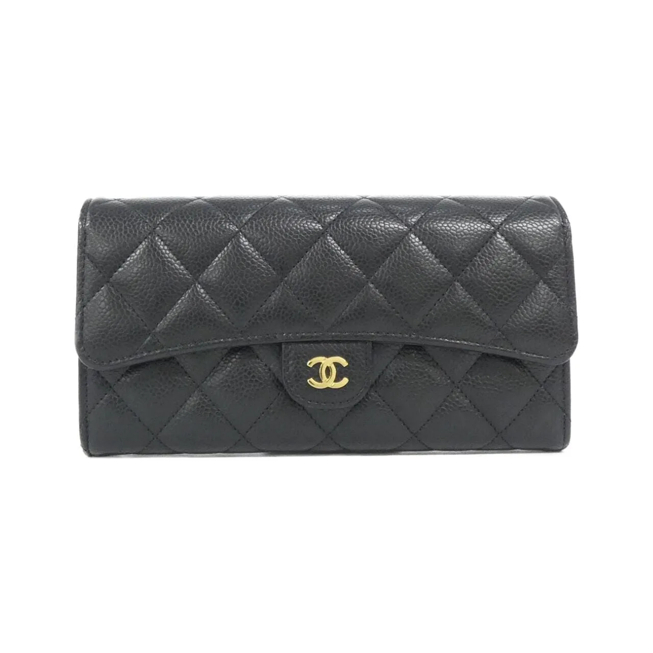 CHANEL Timeless Classic AP0241 Wallet Grained Calfskin