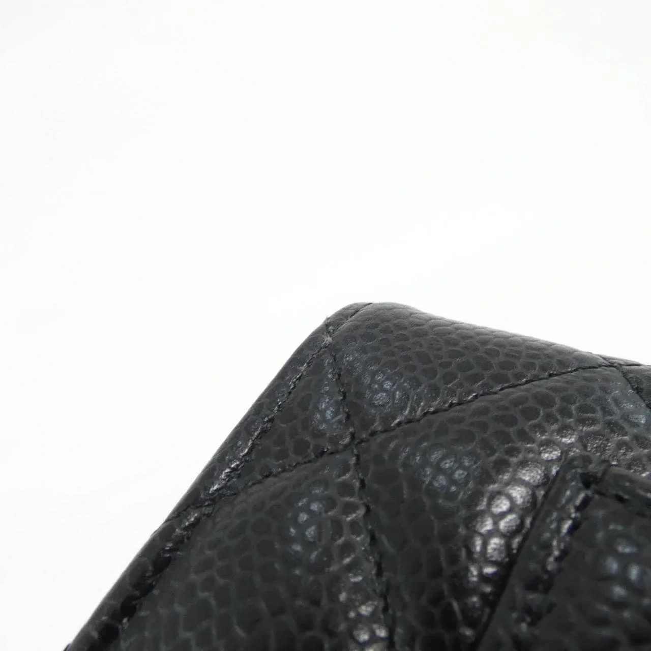 CHANEL Timeless Classic AP0241 Wallet Grained Calfskin Black Grained Calfskin Rank A - Thumbnail 3