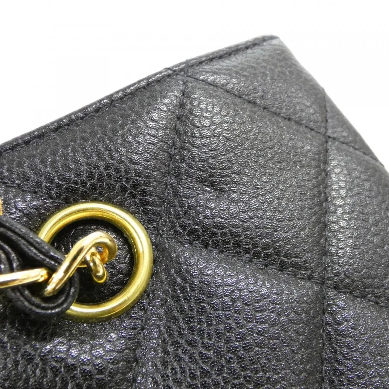 CHANEL 肩背包 荔枝紋牛皮 5
