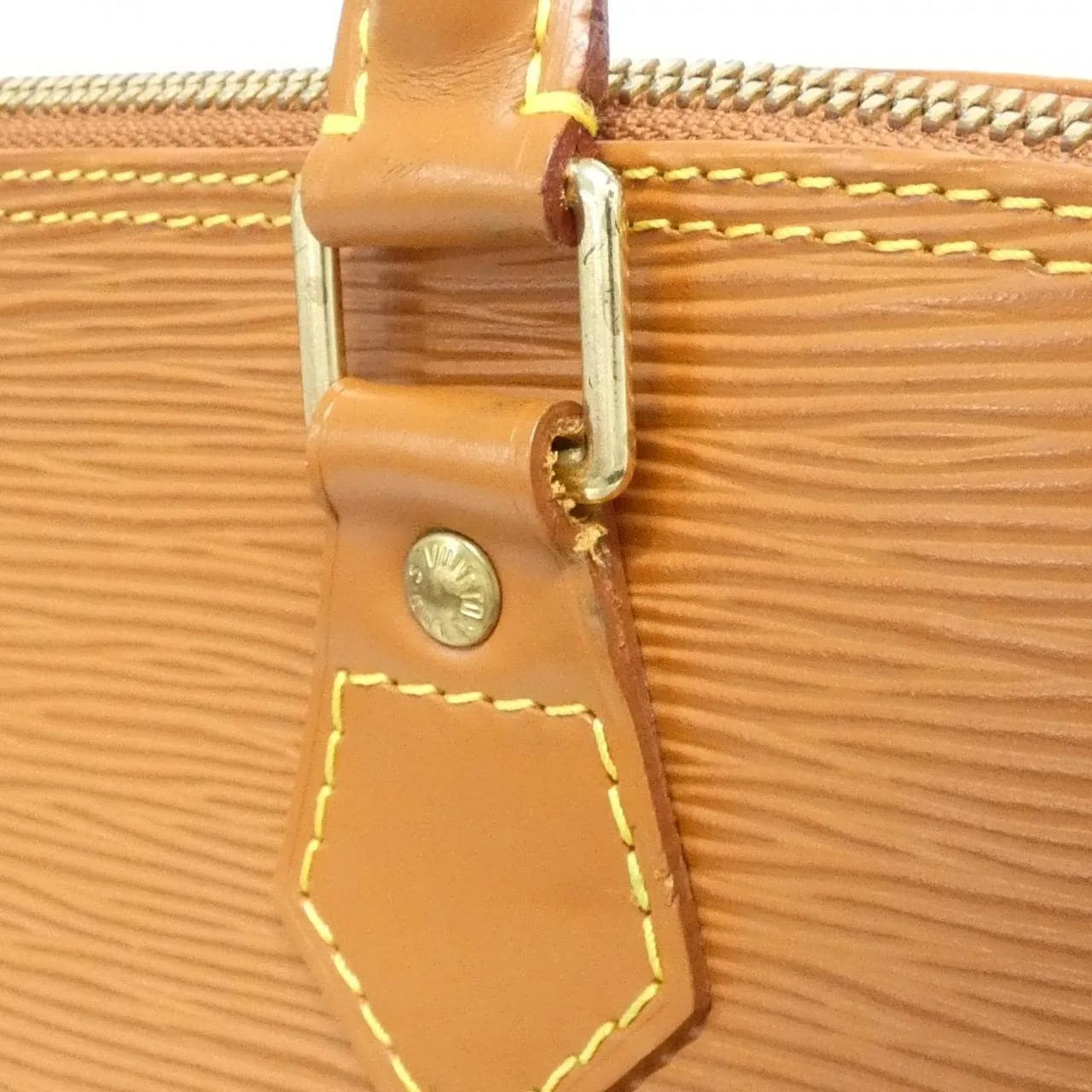 LOUIS VUITTON Alma M52148 Handbag Epi Gold Epi Rank A - Thumbnail 6