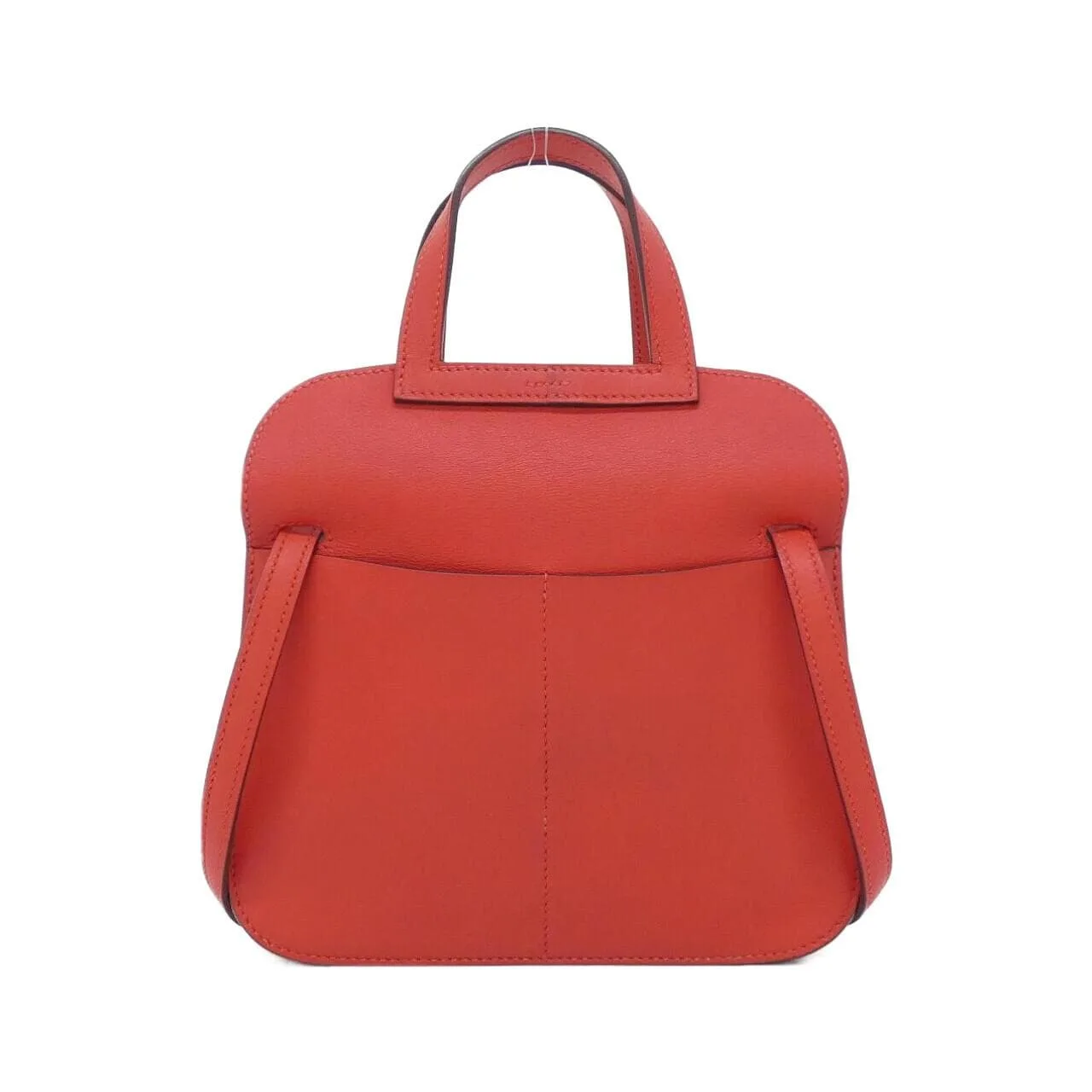 HERMES Halzan 069523CK Handbag Swift Rouge Swift 皮 中古品B - 縮圖 2