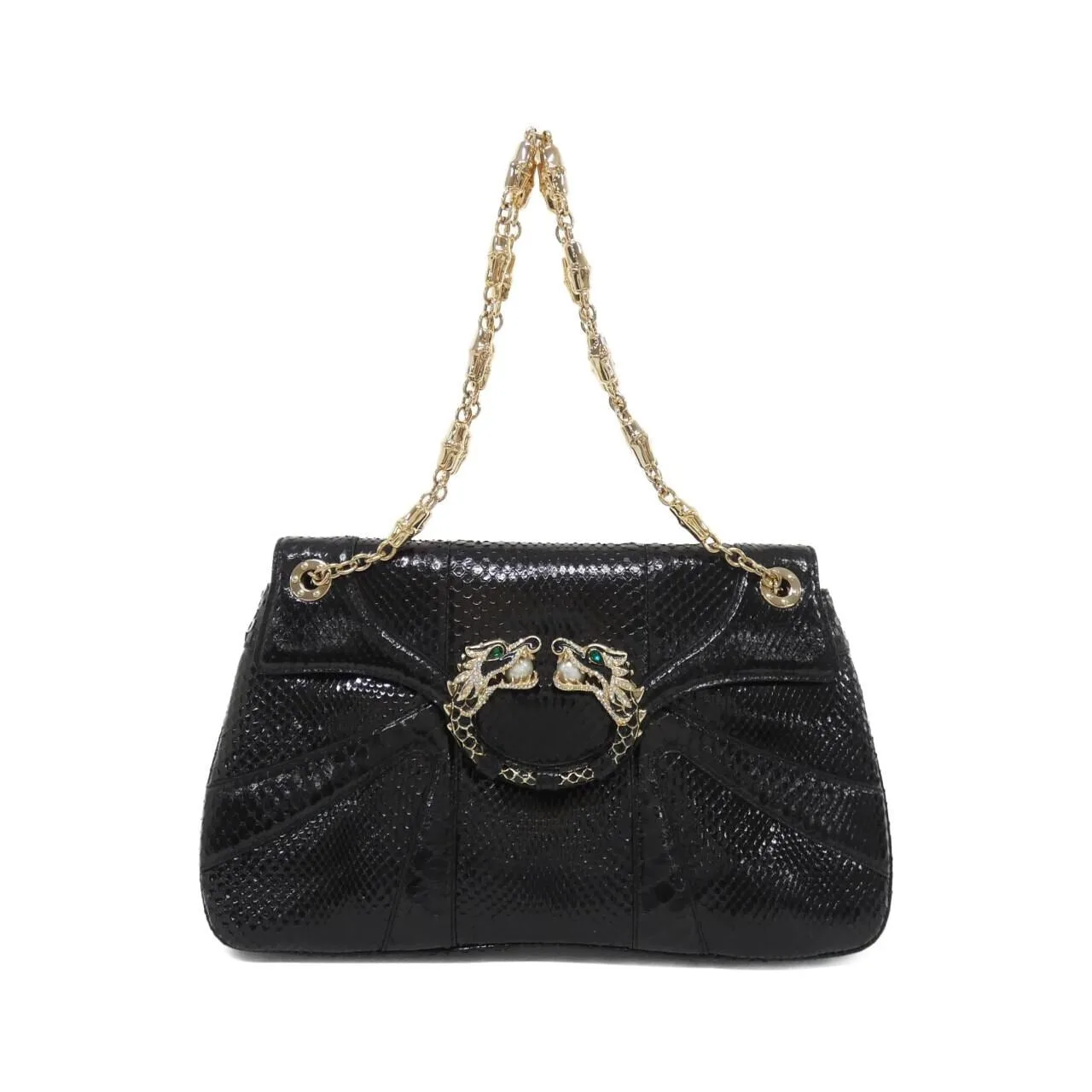 GUCCI 135952 Shoulder Python