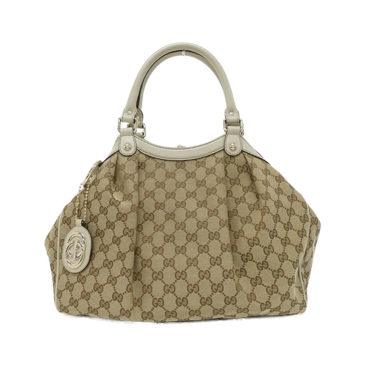 GUCCI 211944 FAFXG Handbag Canvas