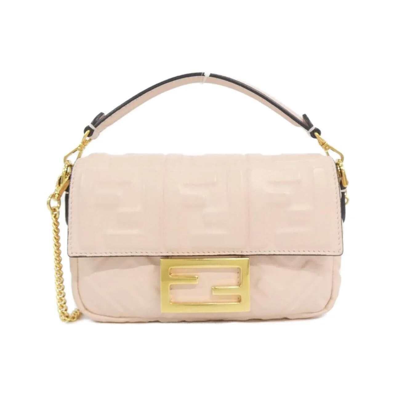 FENDI Baguette 8BS017 A72V Shoulder Lambskin
