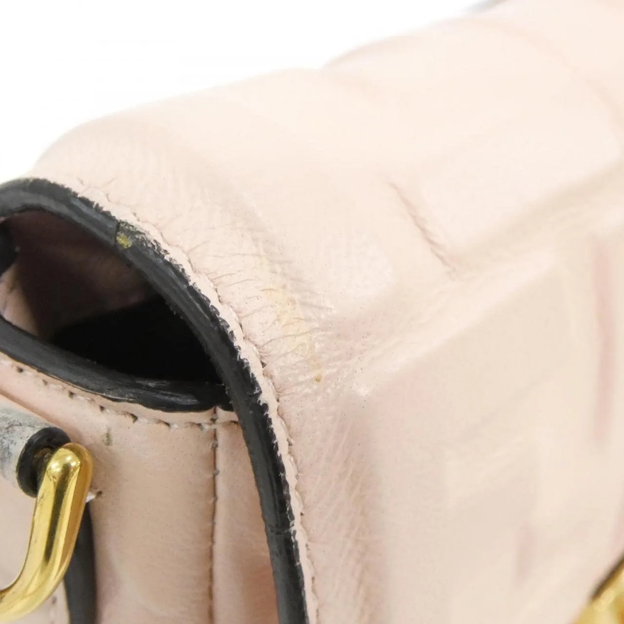 FENDI Baguette 8BS017 A72V Shoulder Lambskin 5