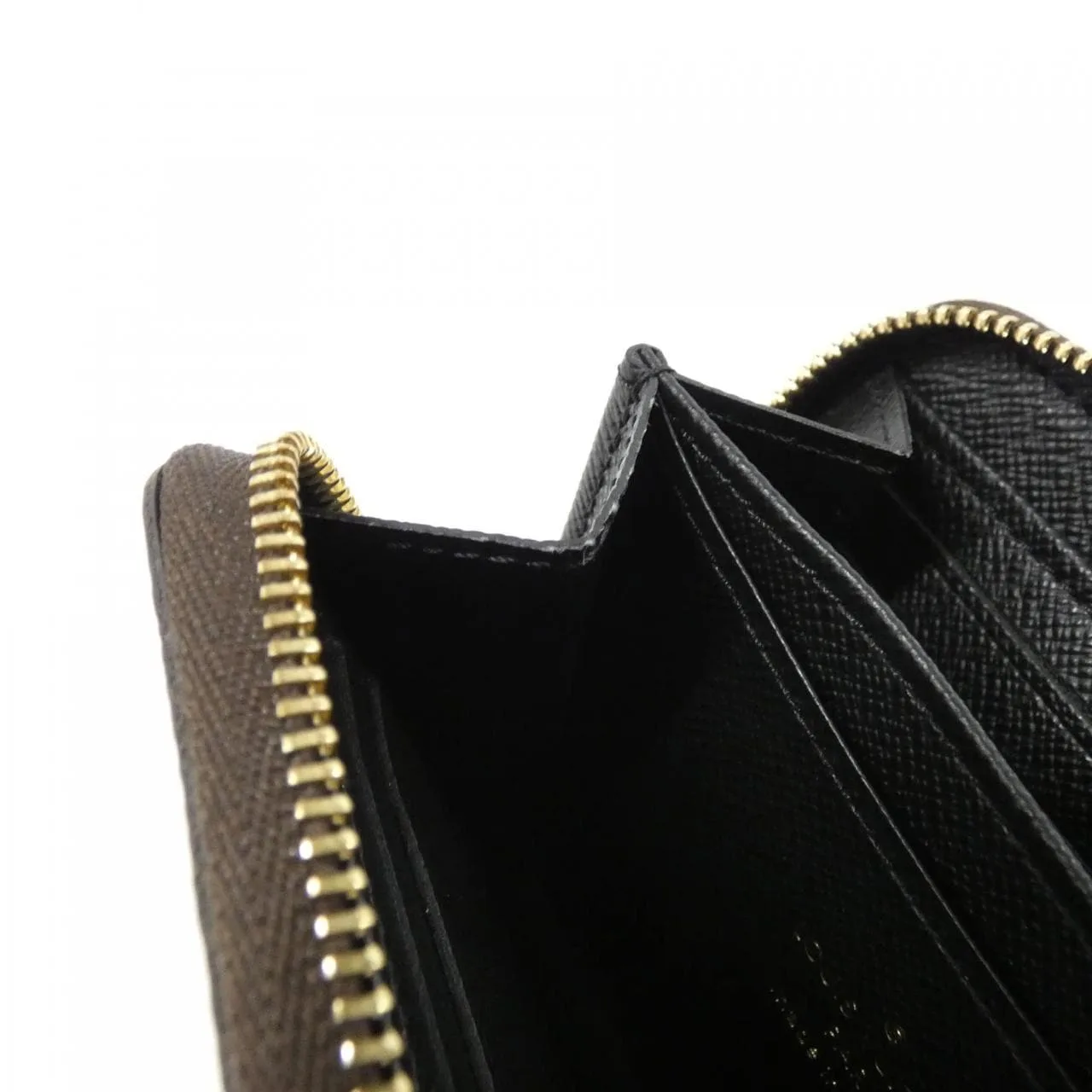 LOUIS VUITTON M69354 散紙包 Monogram 黑色 Monogram 中古品A - 縮圖 8