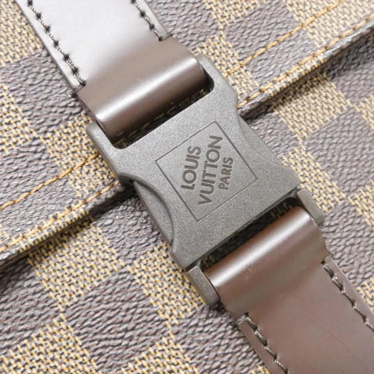 LOUIS VUITTON Pochette N51127 Shoulder Damier Black Damier Rank A - Thumbnail 4