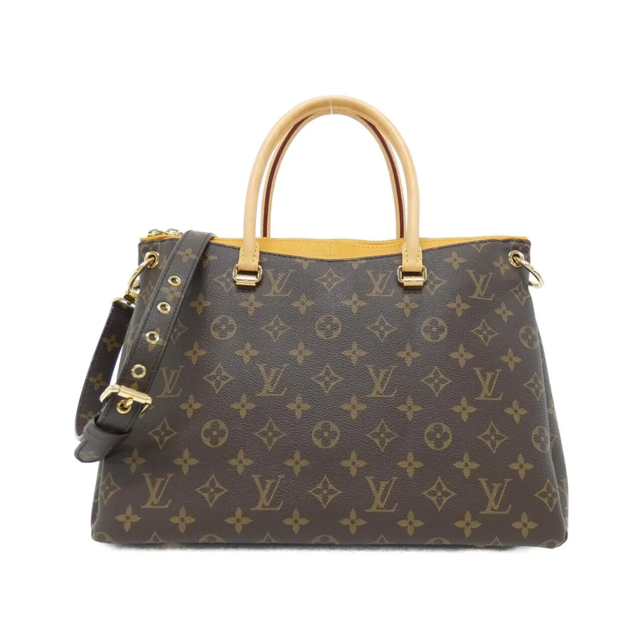 LOUIS VUITTON M40929 Handbag Monogram Black