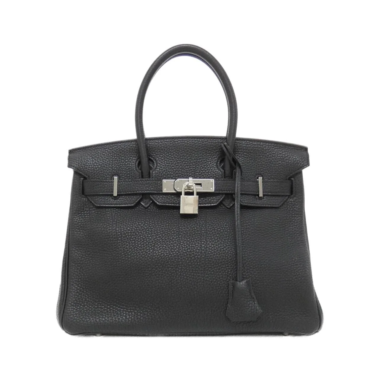 HERMES Birkin 030520CK Handbag Togo Black