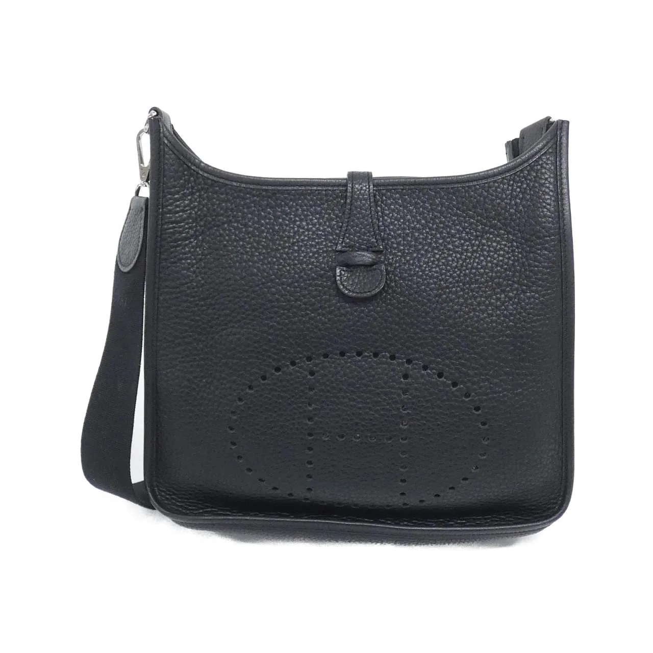 HERMES Evelyne 043768CK Handbag Clemence
