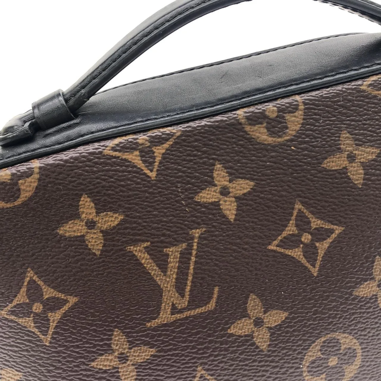 LOUIS VUITTON M43555 肩背包 Monogram 黑色 Monogram 中古品A - 縮圖 6