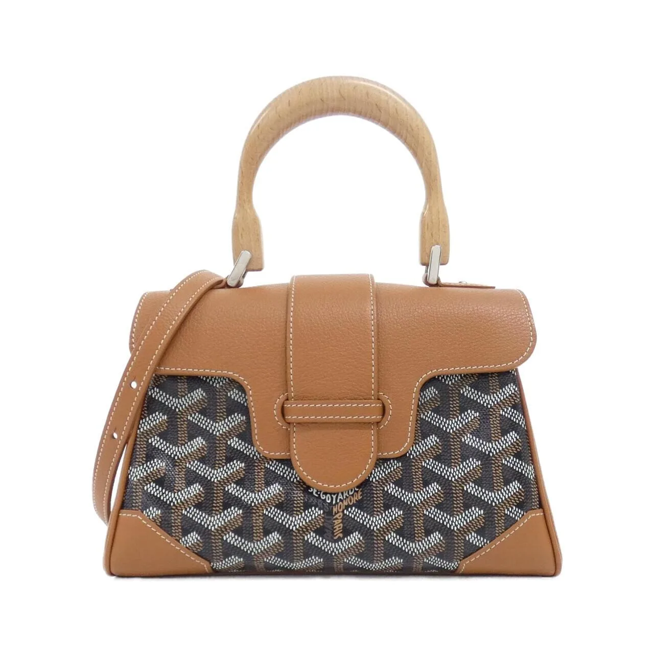 GOYARD Saigon Handbag Canvas
