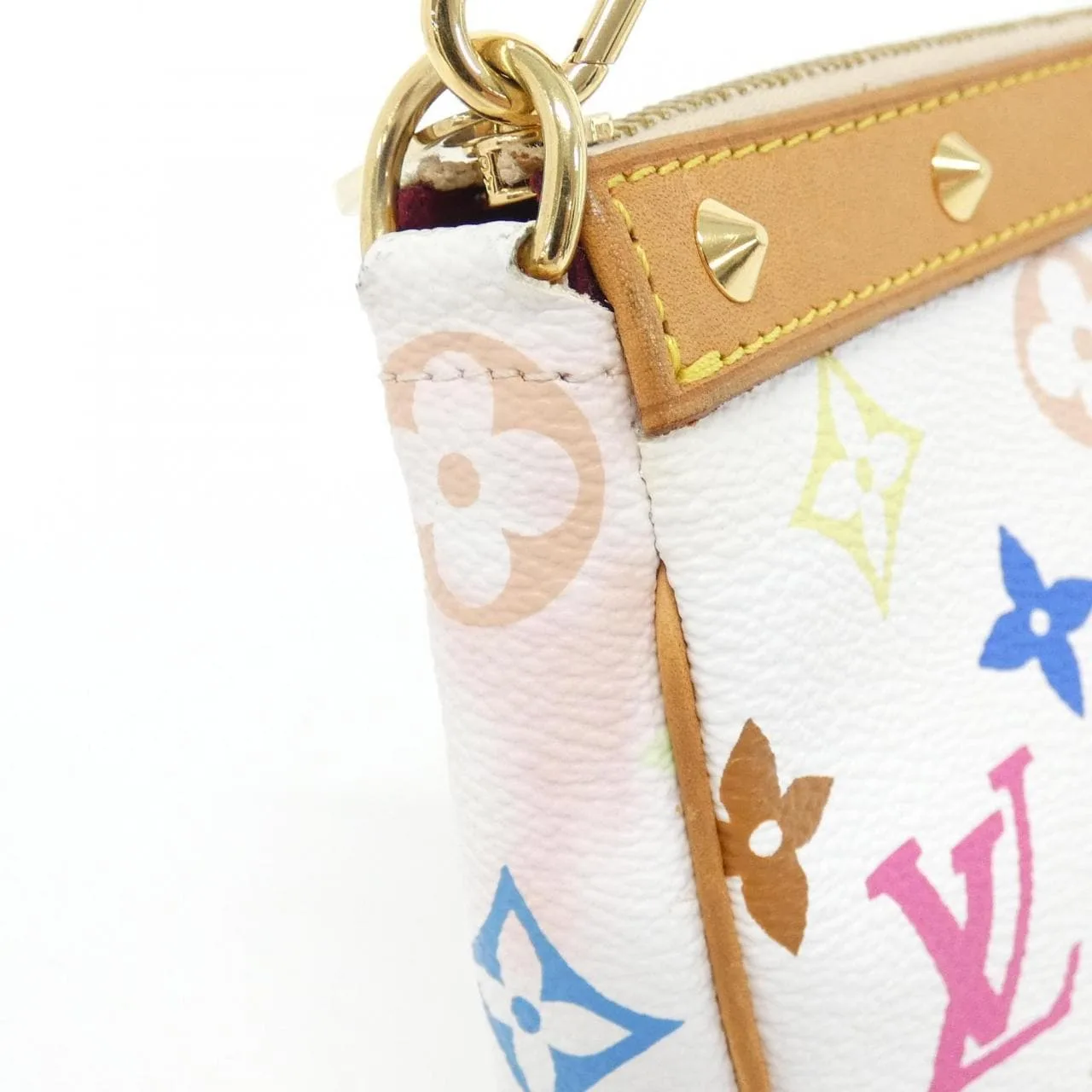 LOUIS VUITTON Pochette M92649 Pochette Canvas Multicolor Canvas Rank B - Thumbnail 3