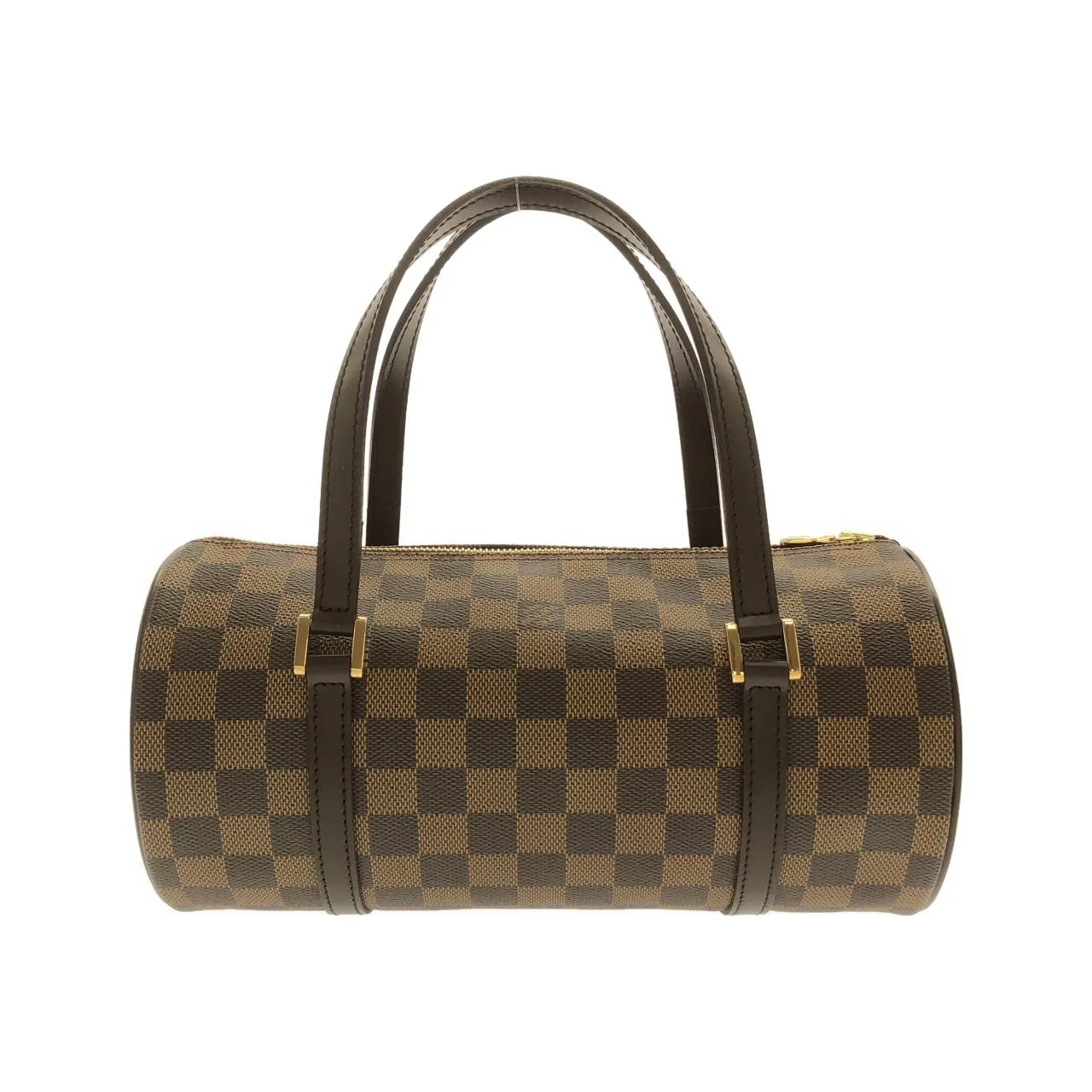 LOUIS VUITTON Papillon N51304 手提包 Damier 黑色 Damier 中古品A - 縮圖 2