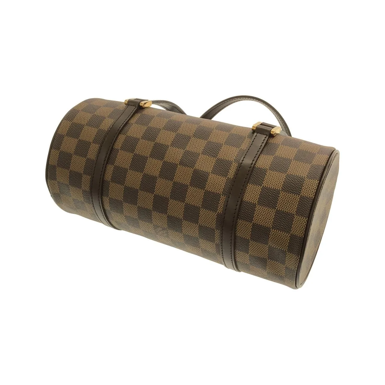 LOUIS VUITTON Papillon N51304 手提包 Damier 黑色 Damier 中古品A - 縮圖 3