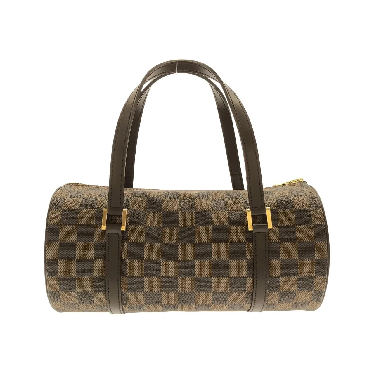 LOUIS VUITTON Papillon N51304 手提包 Damier 黑色 Damier 中古品A - 縮圖 2