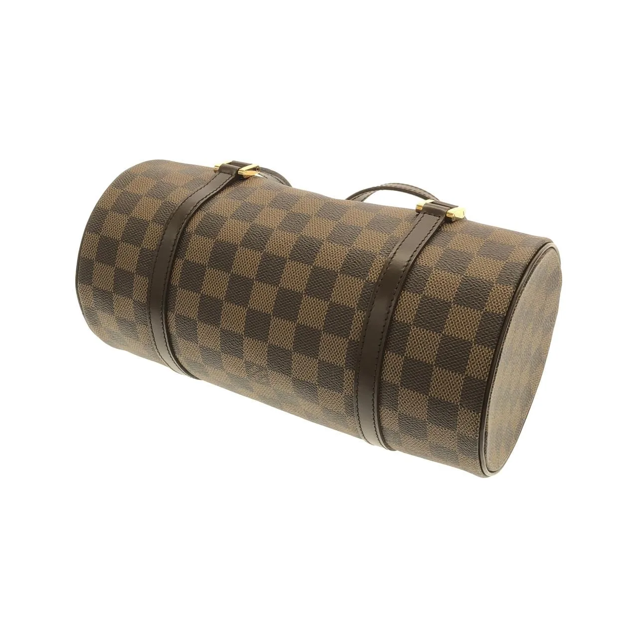 LOUIS VUITTON Papillon N51304 手提包 Damier 黑色 Damier 中古品A - 縮圖 3