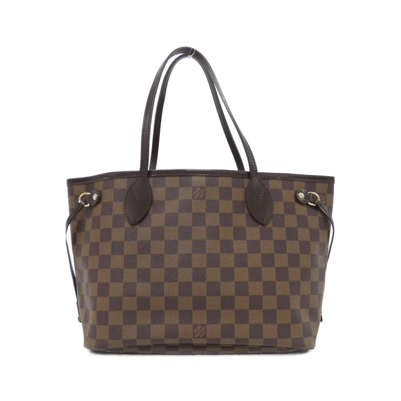 LOUIS VUITTON Neverfull N51109 Tote Damier Black