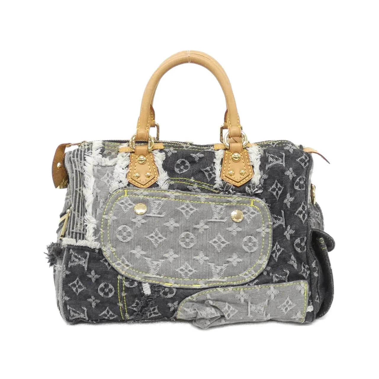 LOUIS VUITTON Speedy M95381 Boston Monogram Black Monogram Rank A - Thumbnail 2
