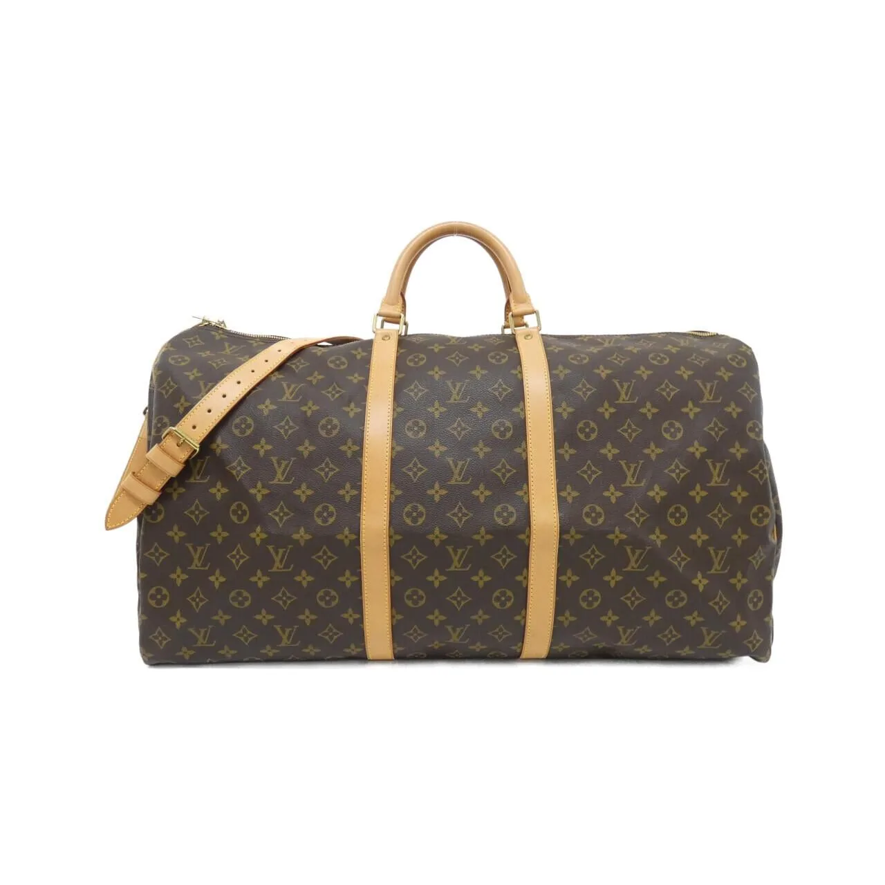 LOUIS VUITTON Keepall M41412 Boston Monogram Black