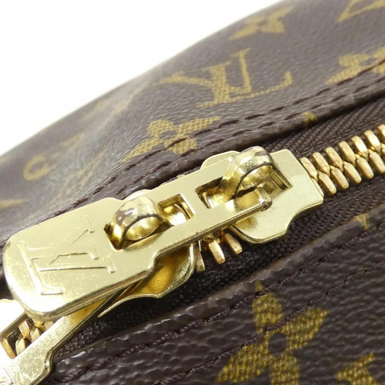 LOUIS VUITTON Keepall M41412 Boston Monogram Black Monogram Rank B - Thumbnail 5