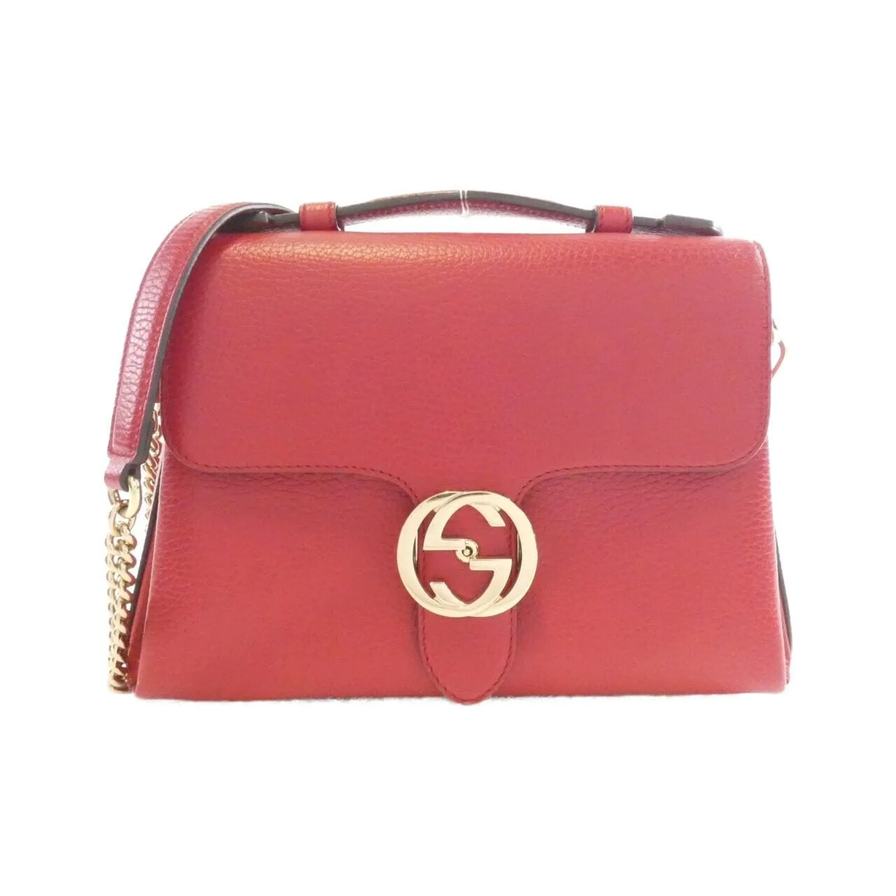 GUCCI 510302 CAO0G Handbag Leather