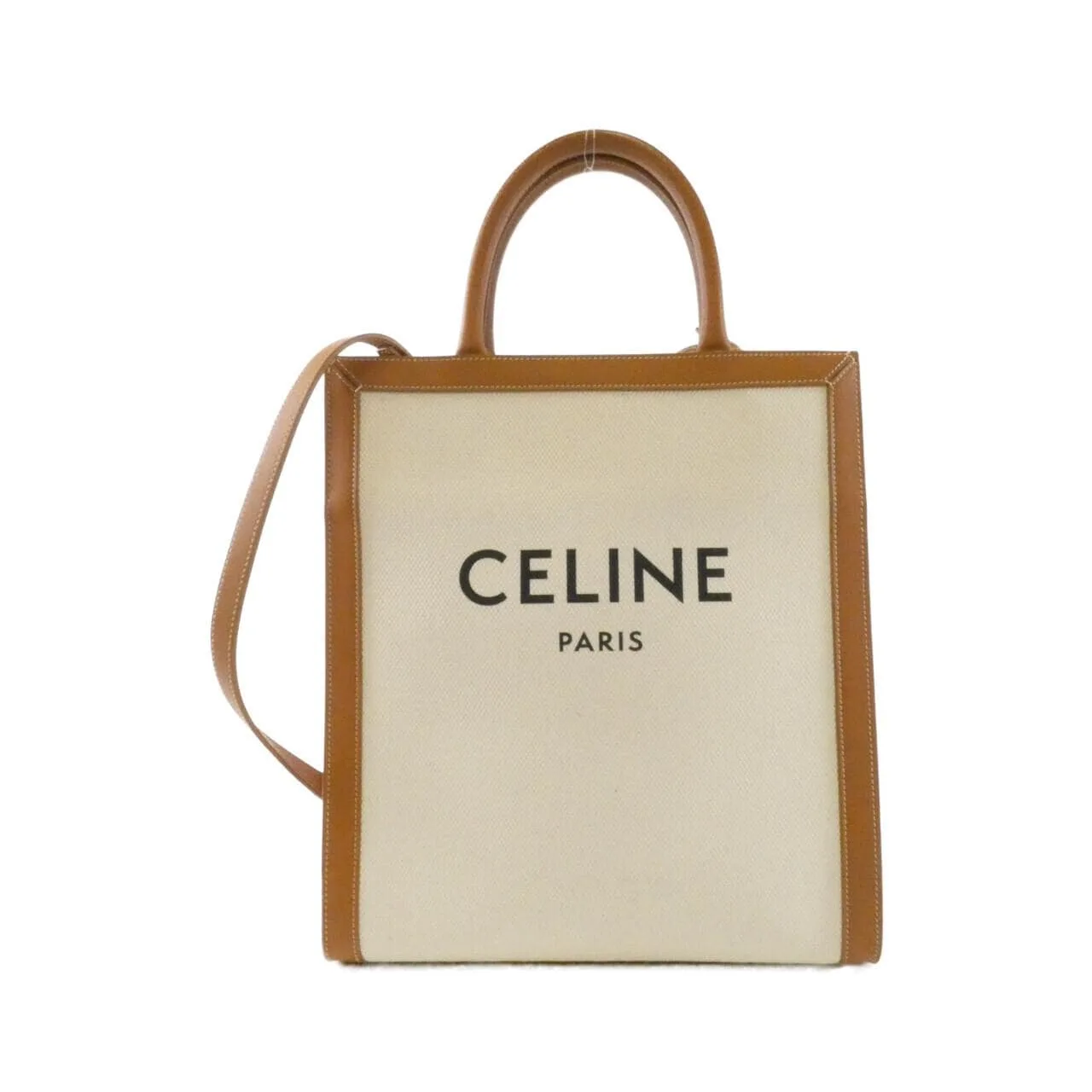CELINE Cabas 192082BNZ Handbag Canvas